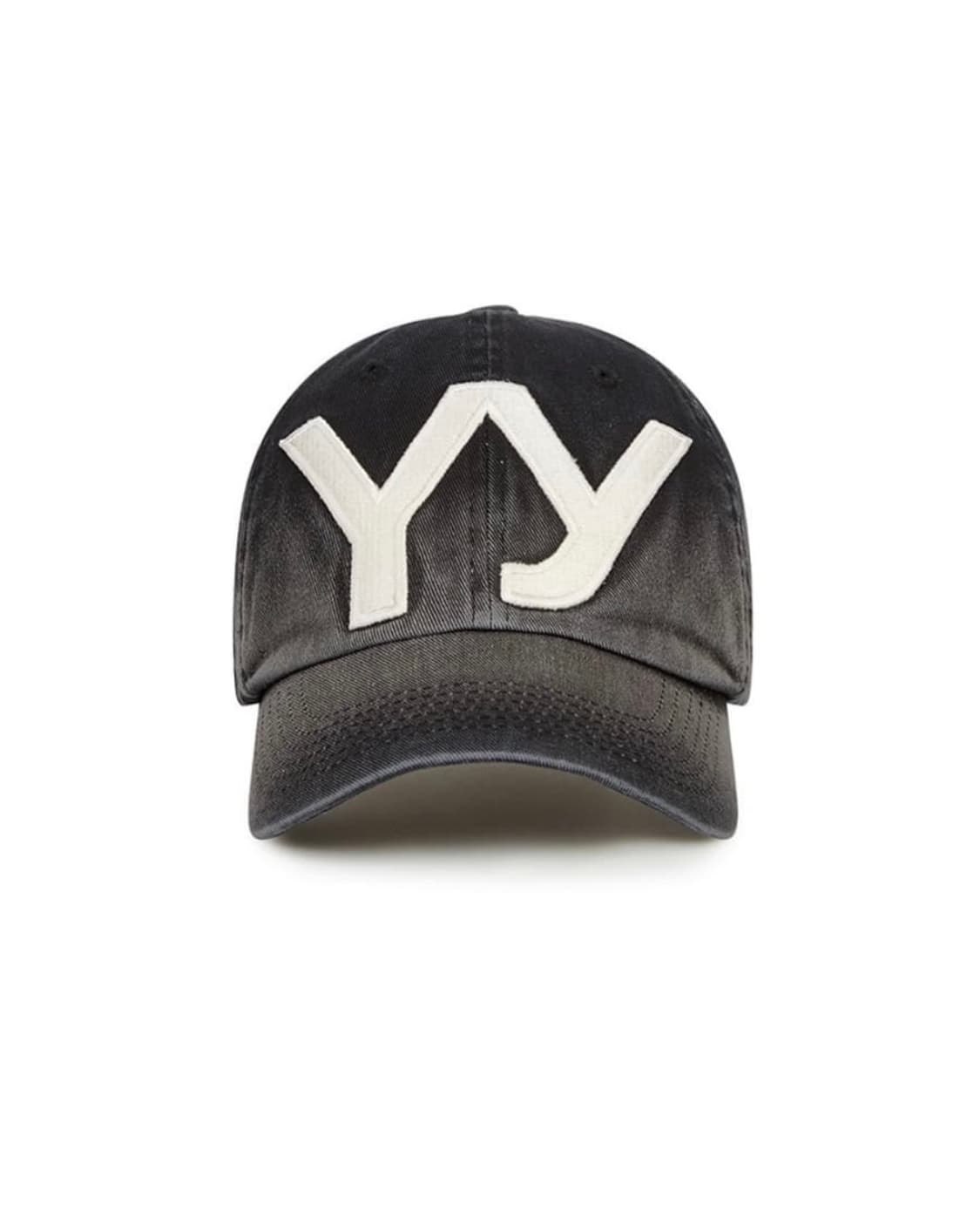 오픈 Yy 그라디언트 볼캡 블랙 상품이미지1