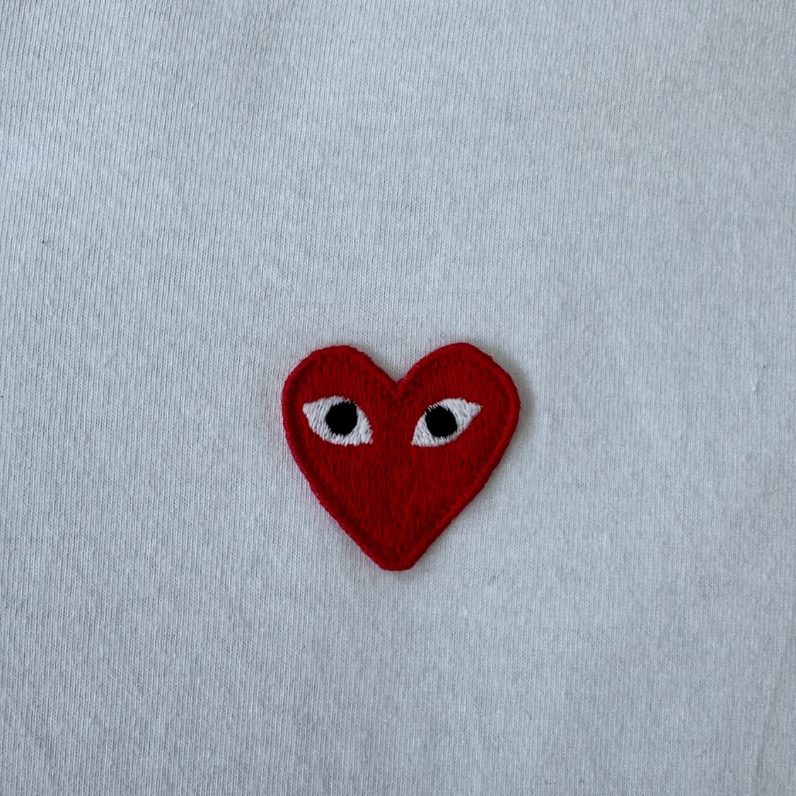 꼼데가르송 레드하트 롱슬리브 XXL 상품이미지4