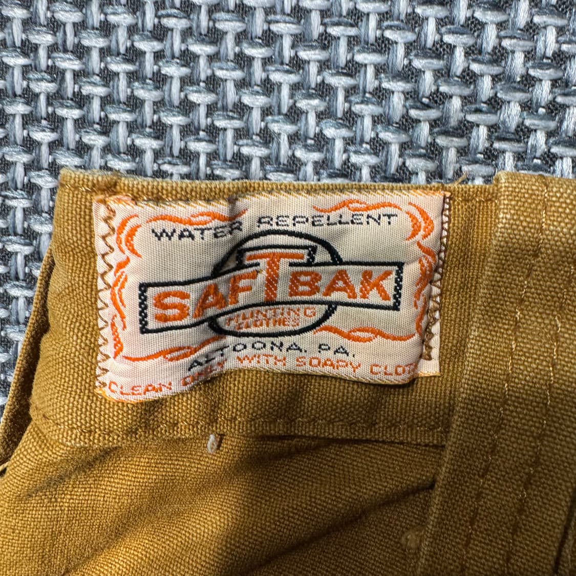 SAFTBAK 헌팅 덕 팬츠 ( 30/OLD-8252 ) 상품이미지8