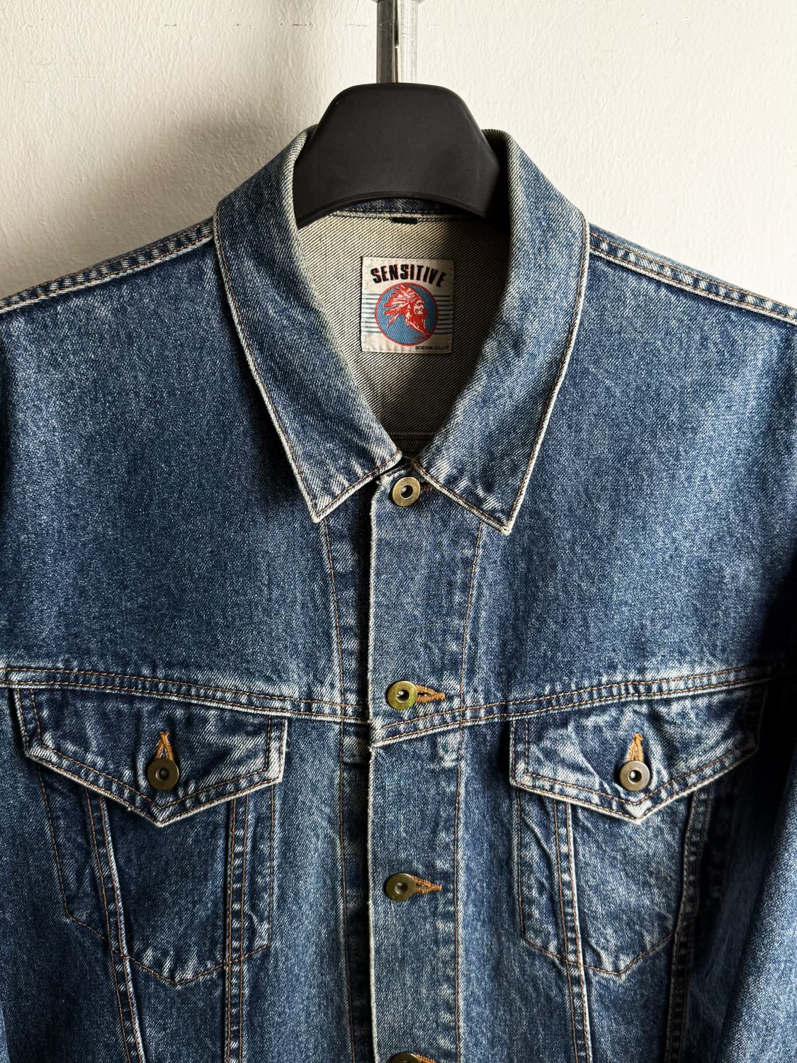  Bobson Sensitive Denim Trucker Jacket 상품이미지3