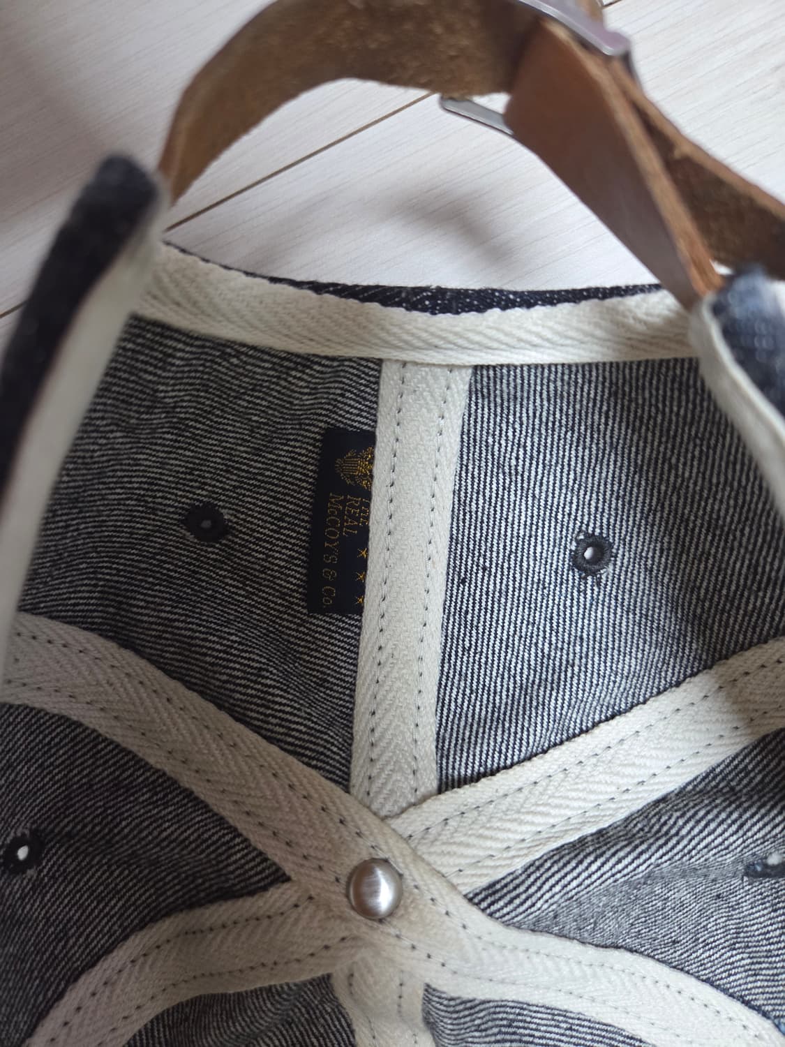 Joe McCoy 데님 모자 상품이미지3