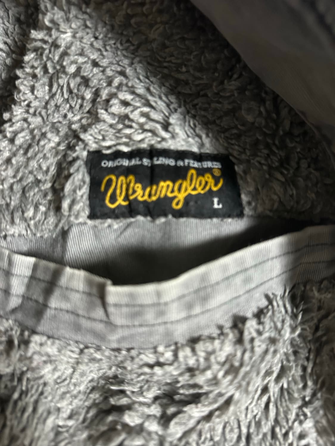 랭글러 보아 안감 워크 자켓 XL 루즈핏 상품이미지5