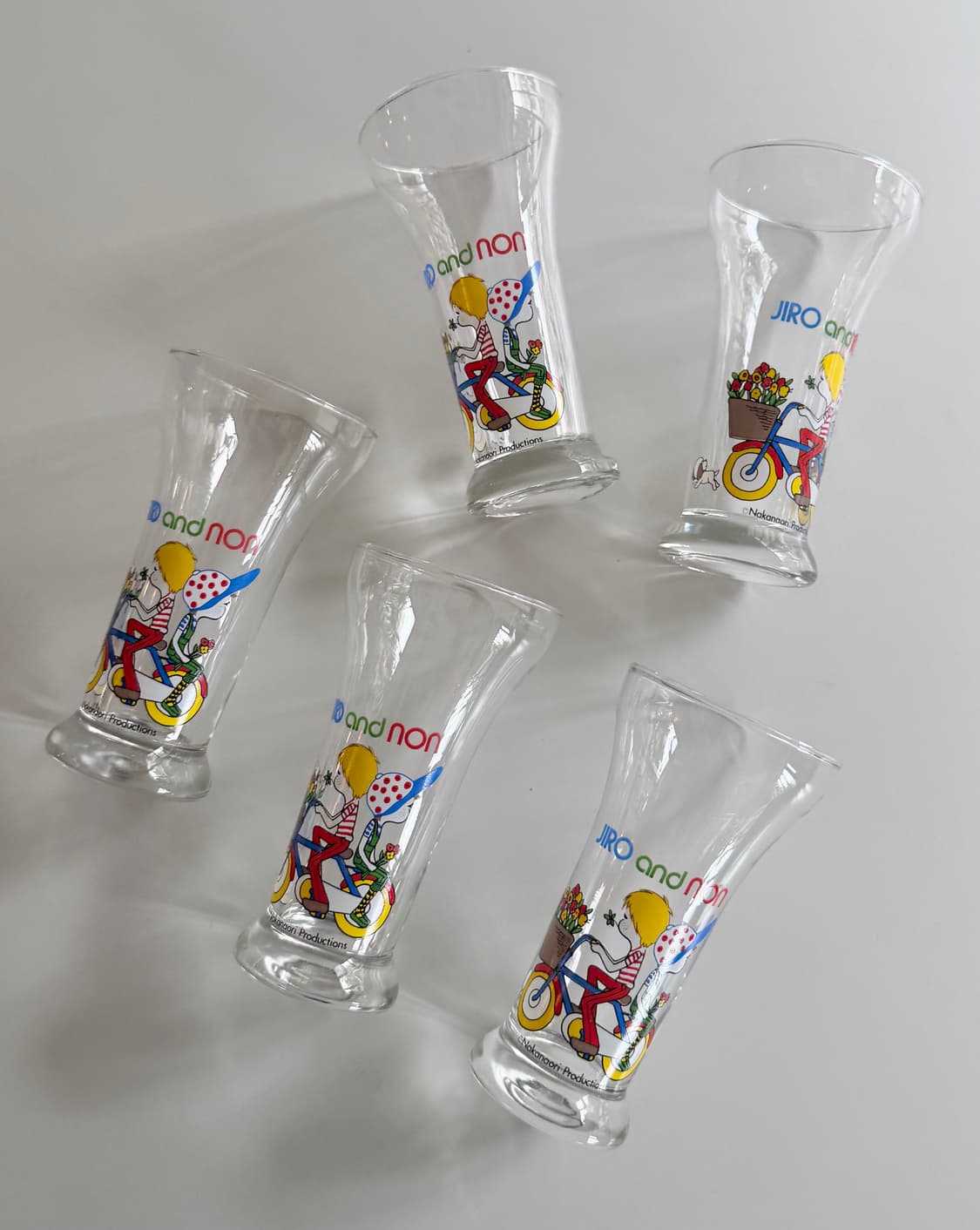 70-80s JIRO and non 빈티지 컵 5p 일괄  상품이미지4