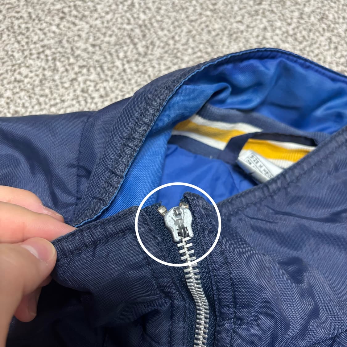 [택포] Nike 나이키 올드스쿨 스우시 롱 패딩 파카 바람막이 [A] 상품이미지6