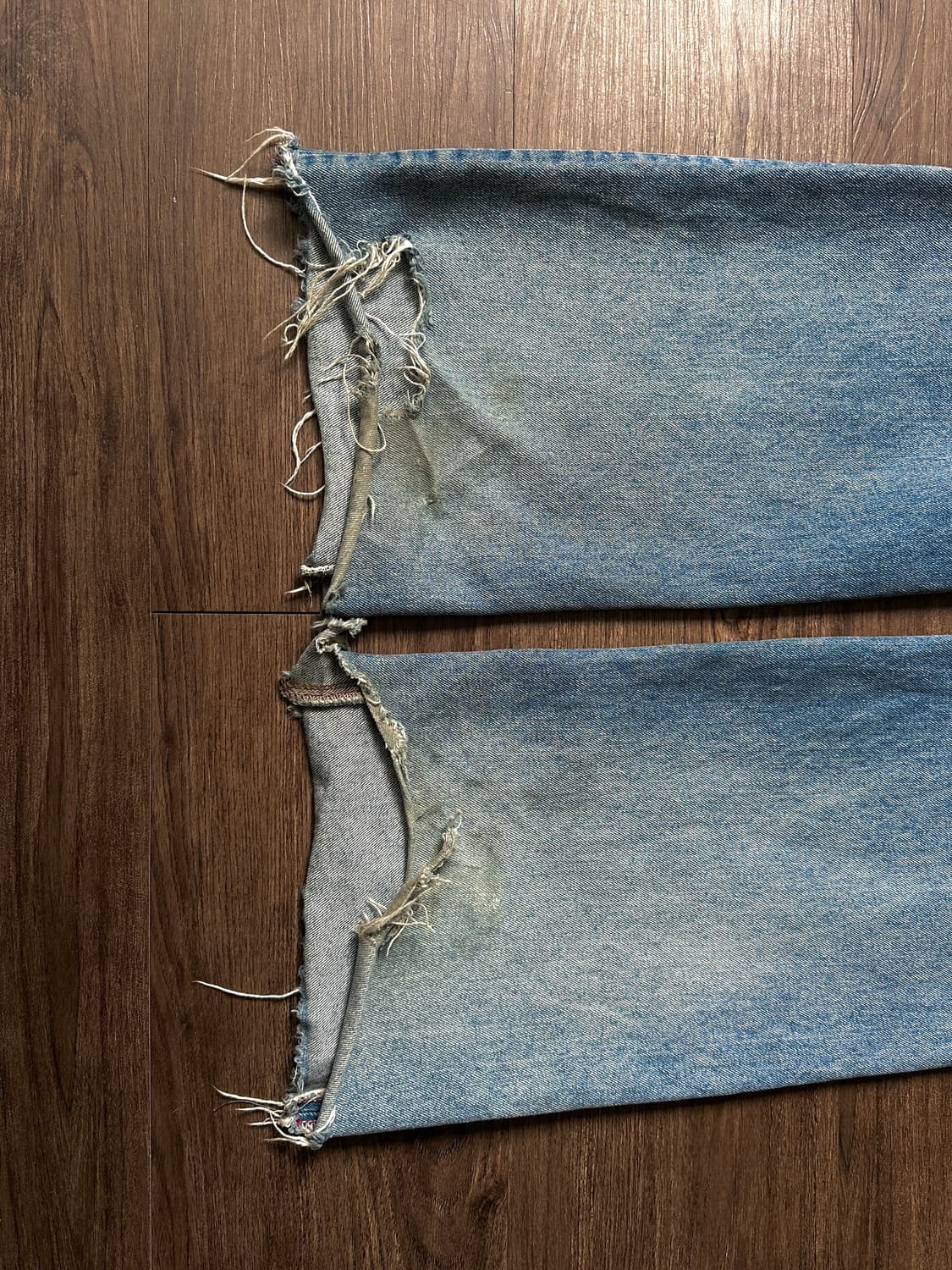 Jeansis 스톤 워시드 플레어 진 상품이미지10