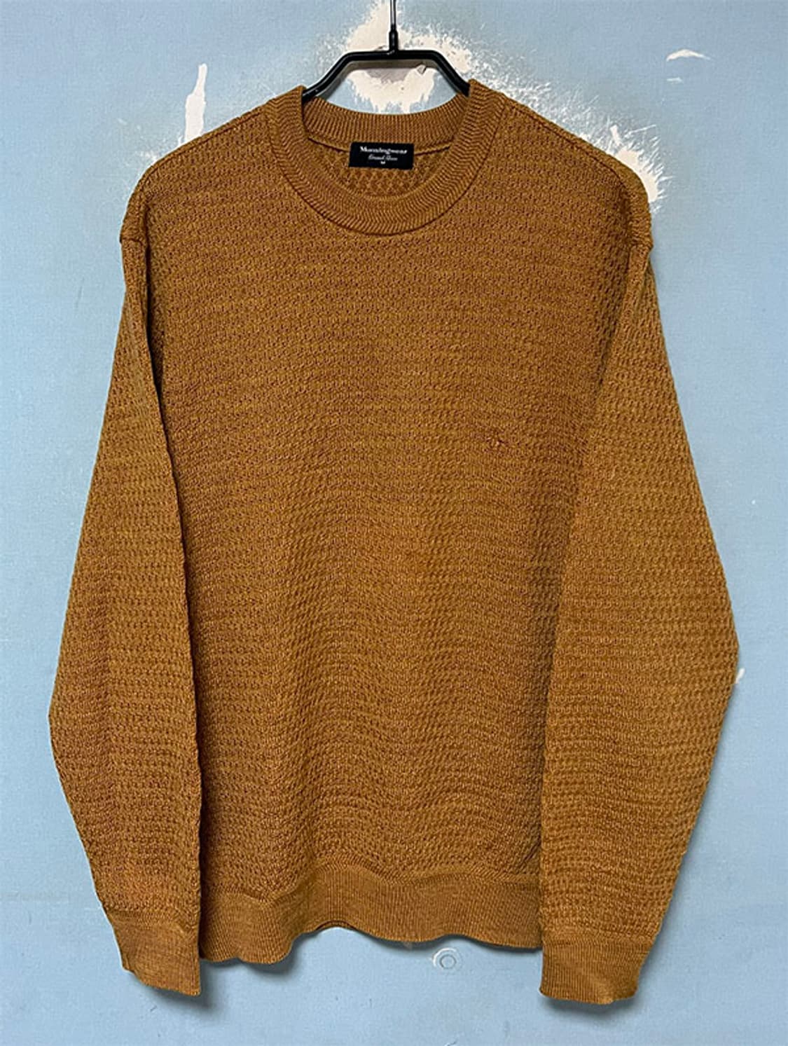 먼싱웨어 골프 남자 니트티 추동 일본 캐주얼 기본 L 100 상품이미지1