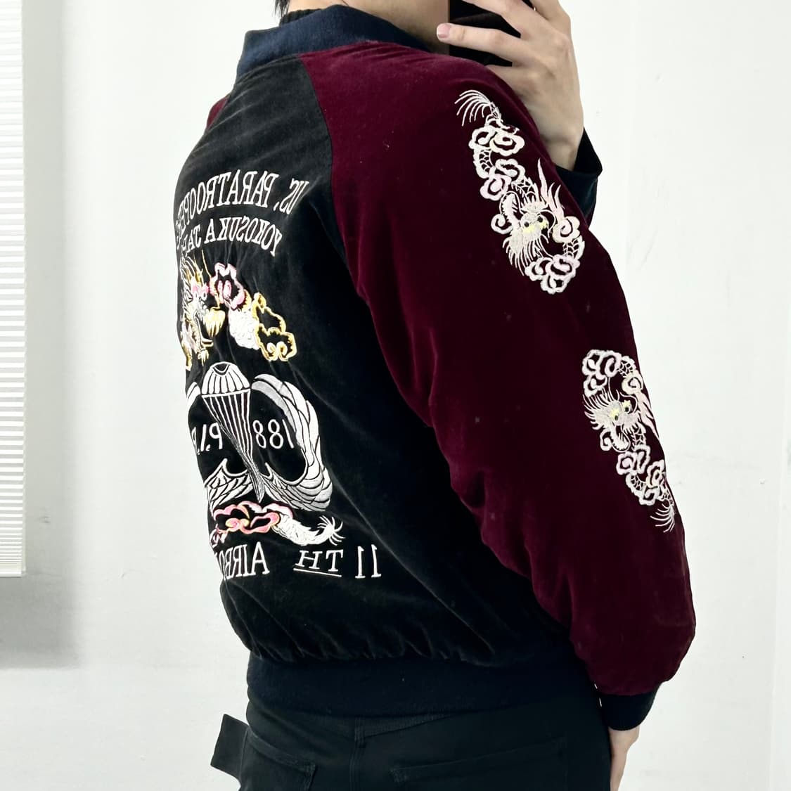 TEN CARROT 자수 스카쟌 점퍼 상품이미지3