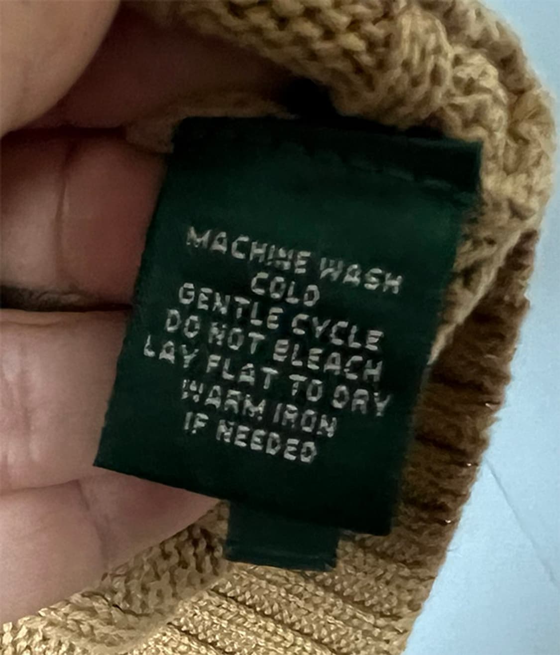 로렌 랄프로렌 여자 꽈배기니트 캐주얼 브이넥 M 95 66 상품이미지5