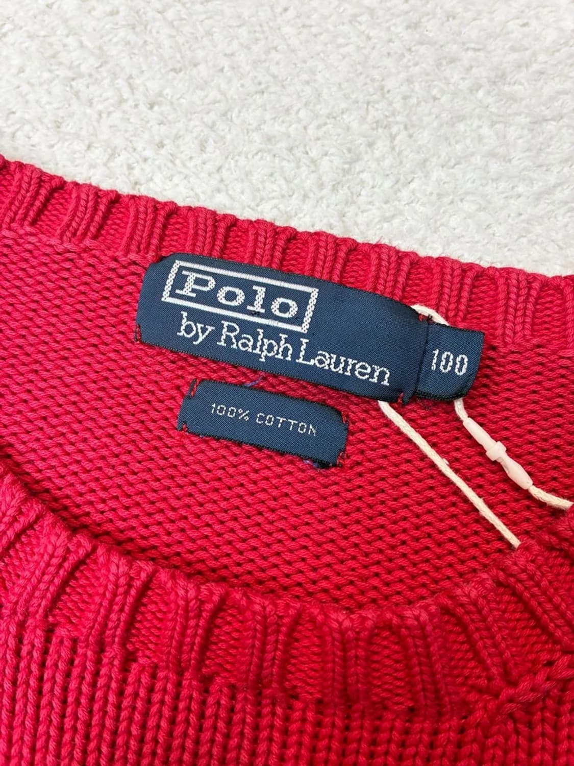 폴로 랄프로렌 90's 헤비 코튼 니트 PN6205 상품이미지4