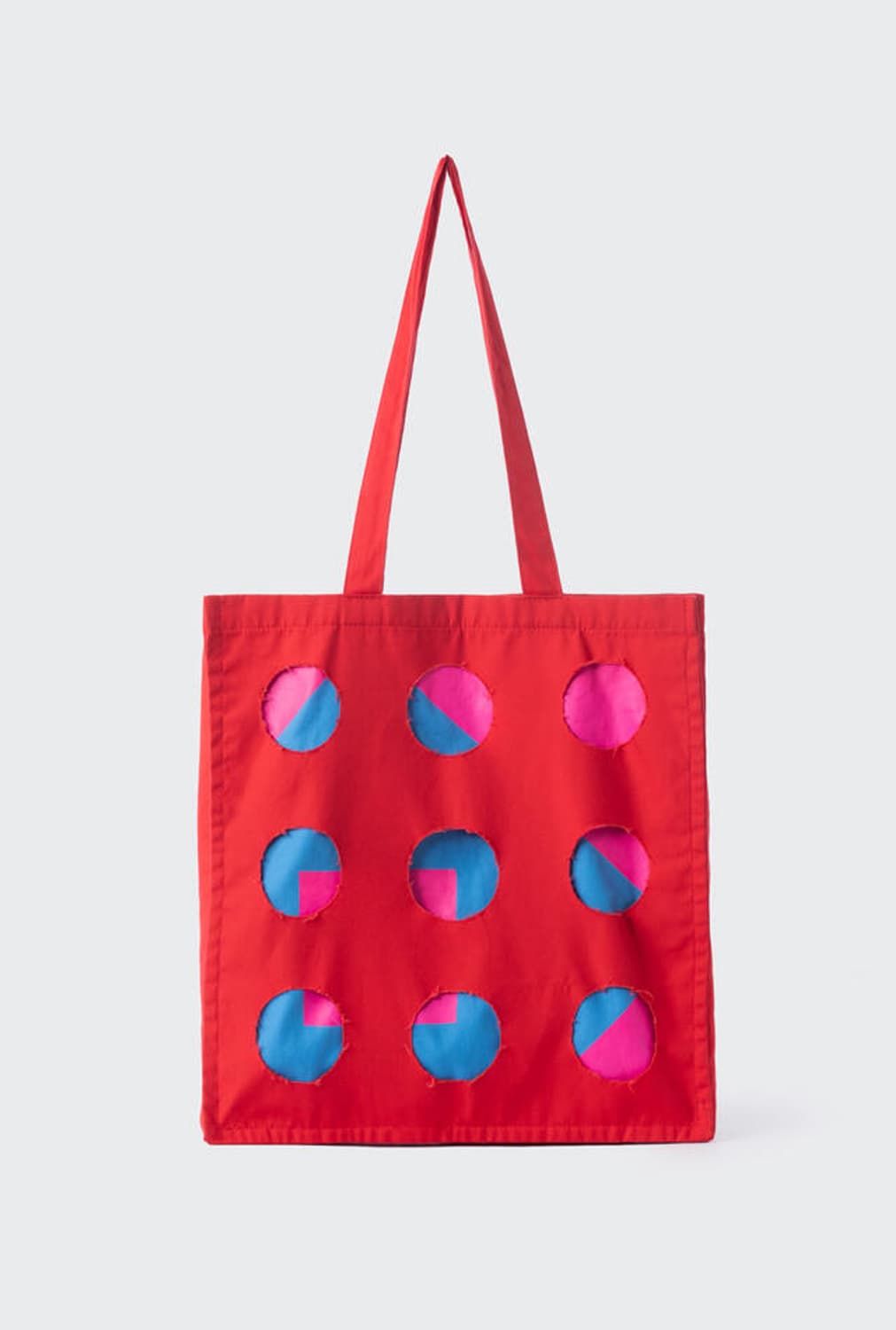 [Cosmoss] FLAG TOTE BAG - RED 토트백 상품이미지4
