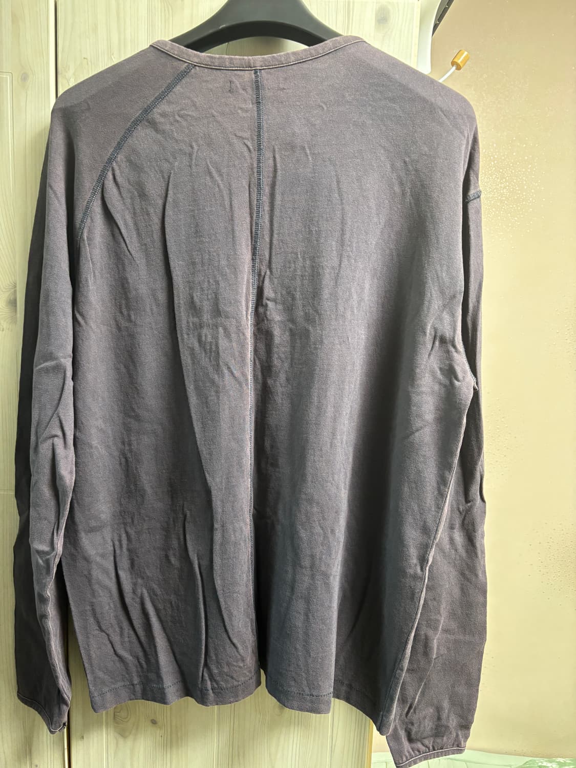 해칭룸 더블 헨리넥 티 상품이미지2