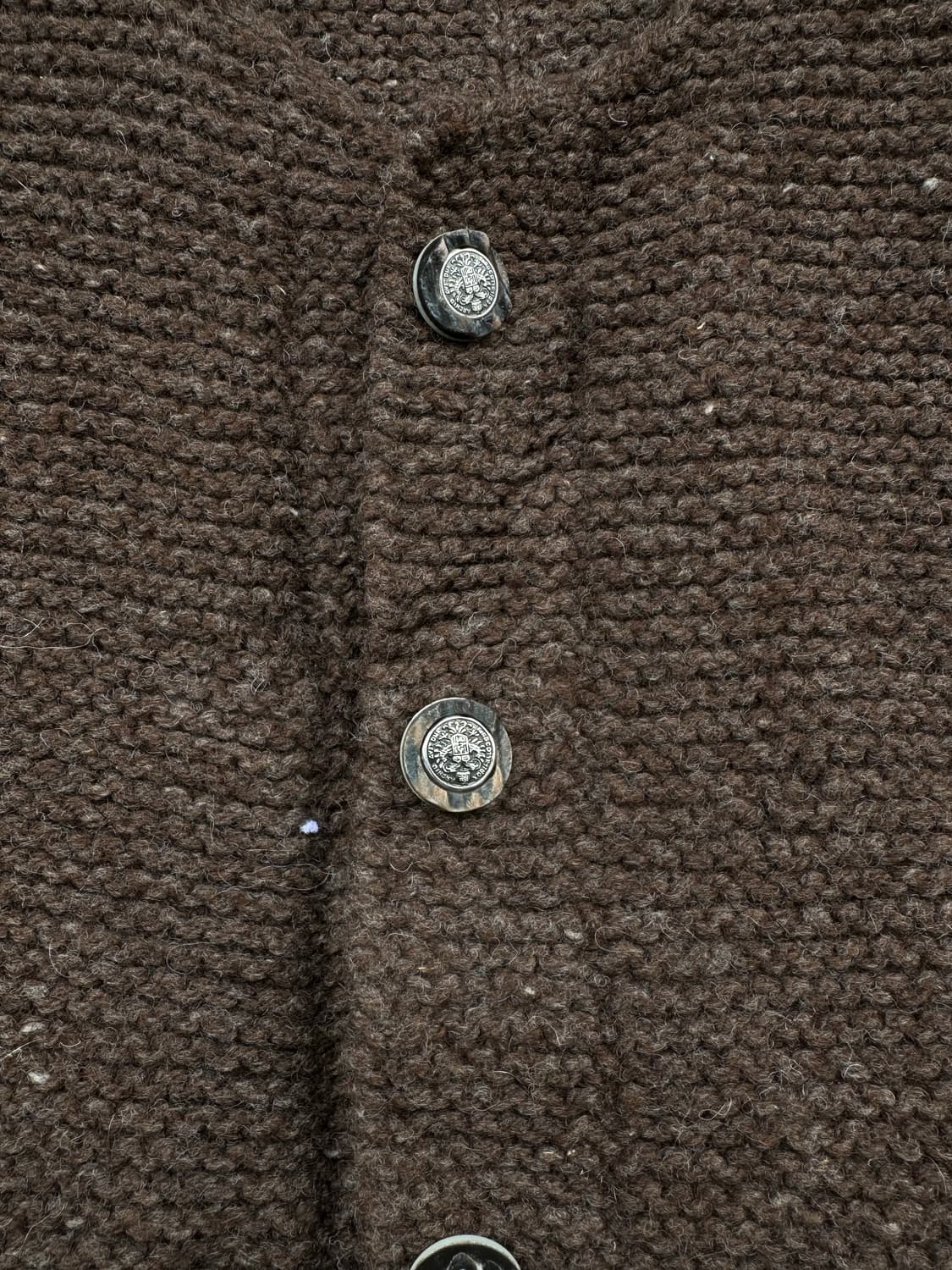 앤틱 브라운 니트 베스트 상품이미지3