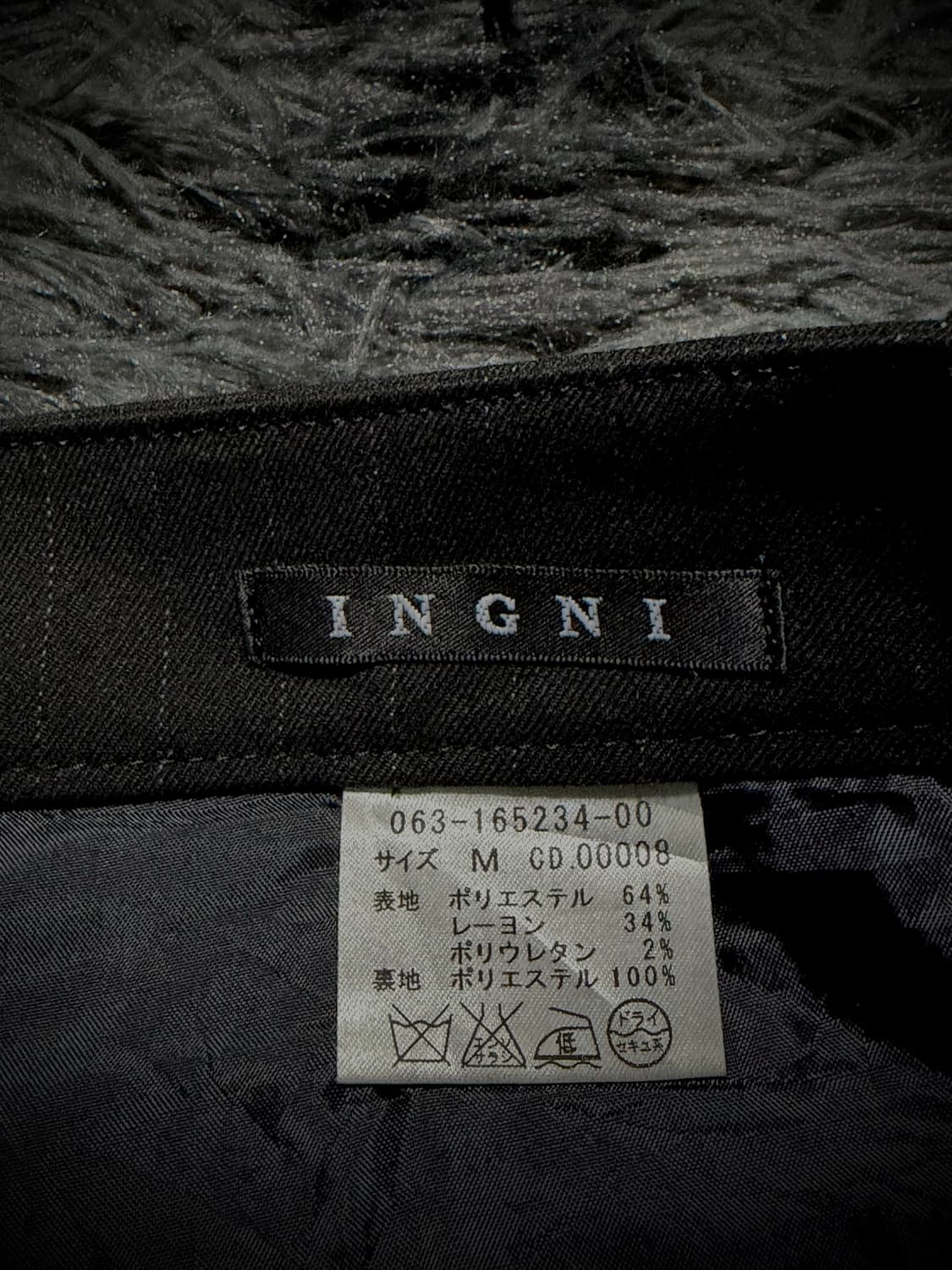 INGNI 골드 버튼 핀스트라이프 숏팬츠 상품이미지10