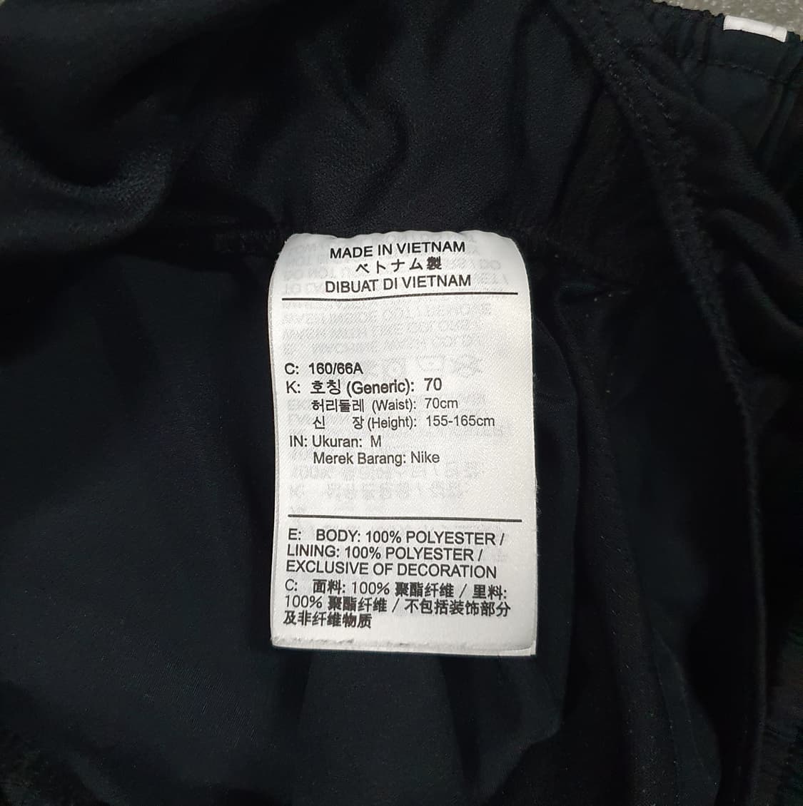 여성 M) 나이키 신형 템포 쇼츠 드라이핏 러닝 러닝 반바지 블랙 상품이미지5