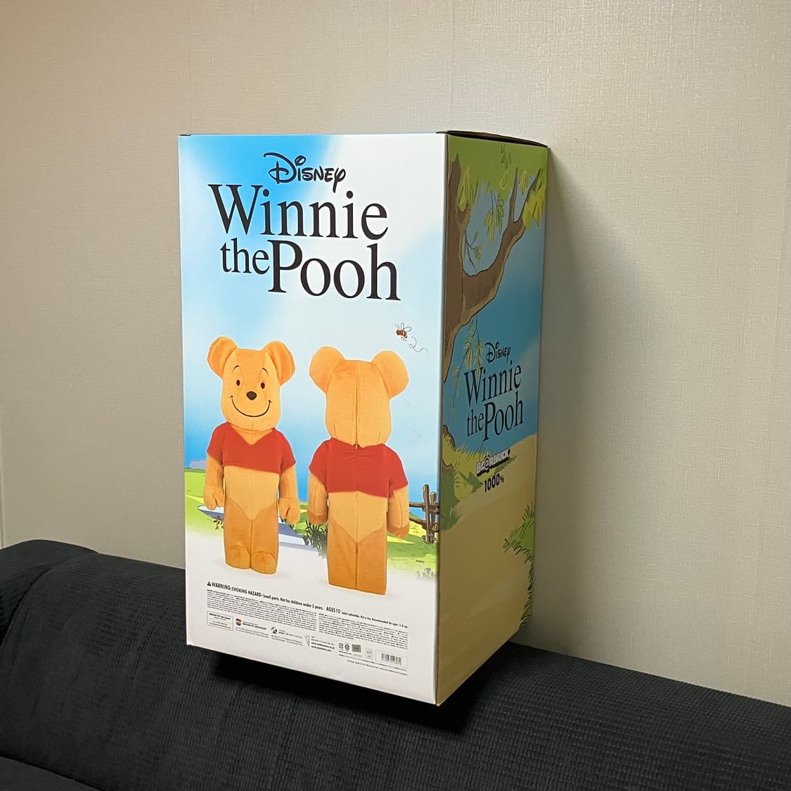 베어브릭 1000% 곰돌이 푸 Winnie the Pooh 상품이미지3