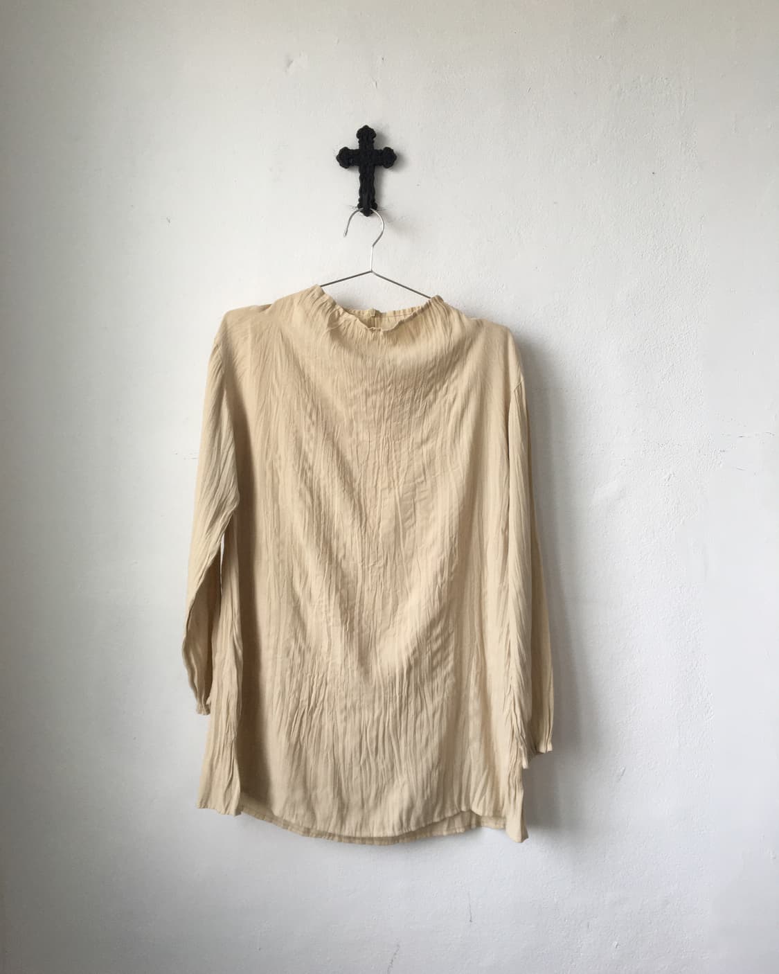 Pleats high neck sleeve 상품이미지2