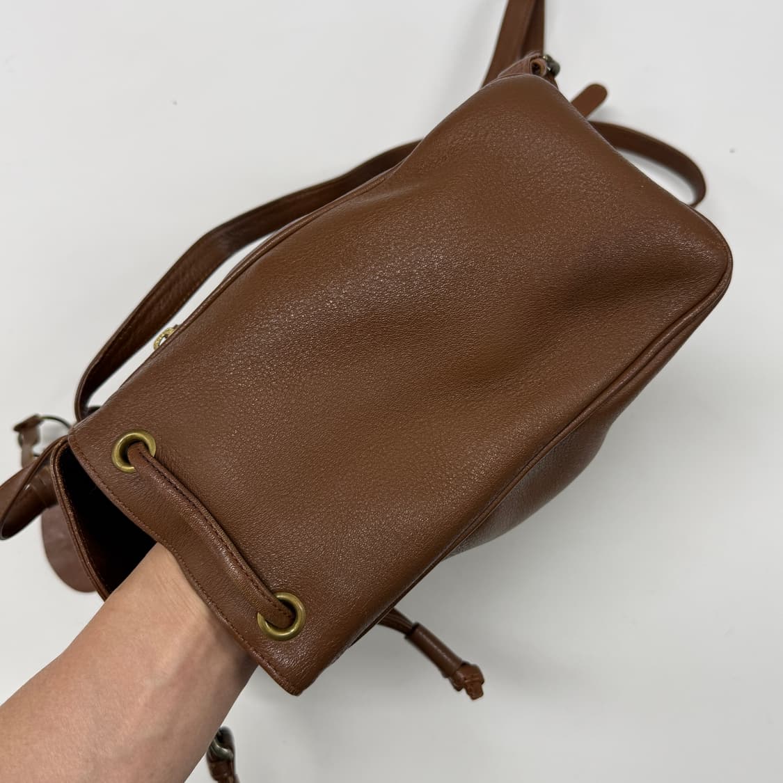 old Margaret Howell leather backpack 상품이미지7