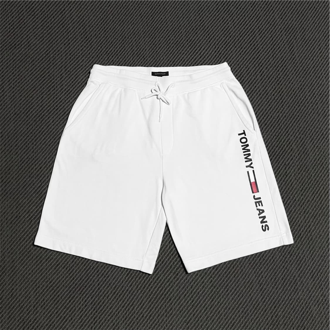 [XL] Tommy 타미힐피거 화이트 면 반바지 상품이미지1