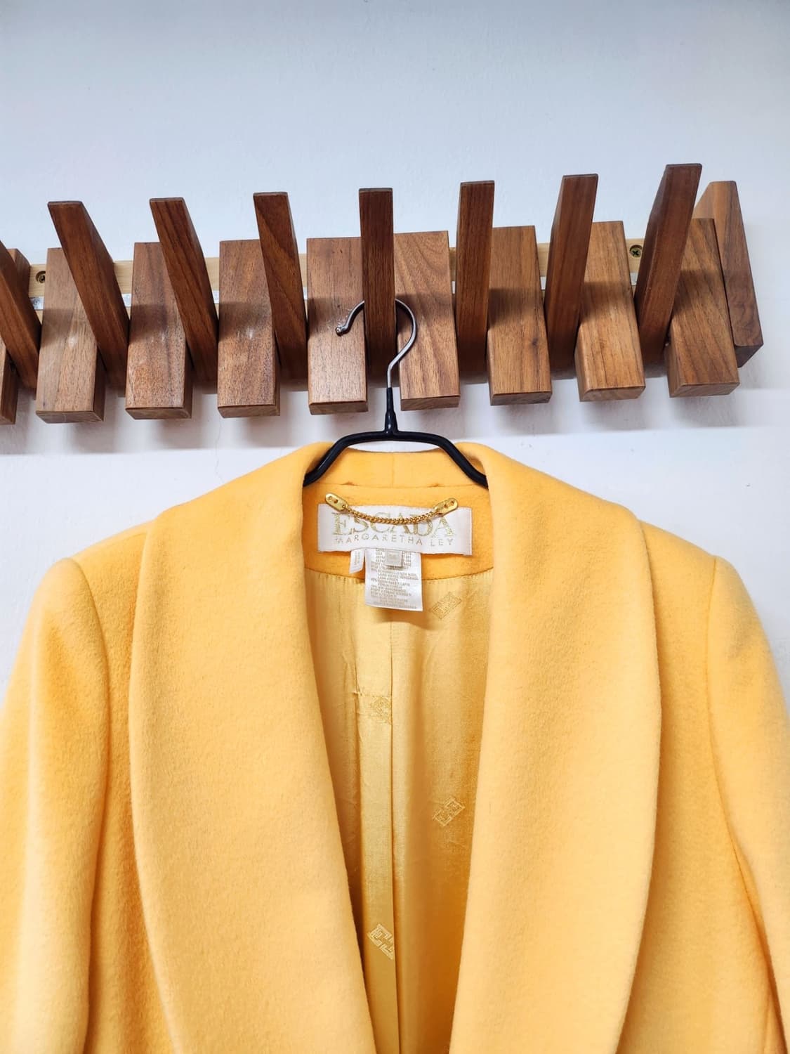 Escada 옐로우 울코트 상품이미지2
