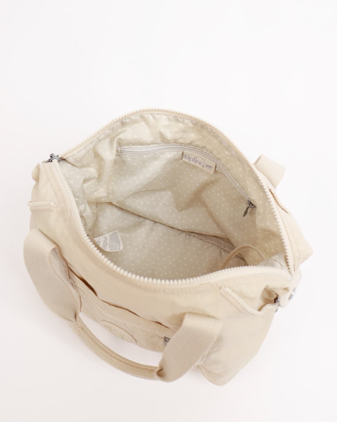 [KIPLING] 크림 컬러 나일론 2WAY 숄더백 상품이미지9