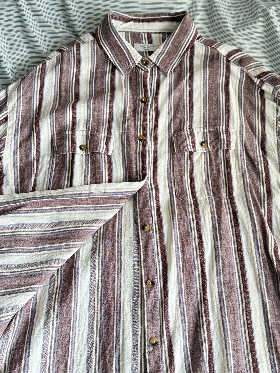 [Back Number] 스트라이프 셔츠 M 상품이미지2