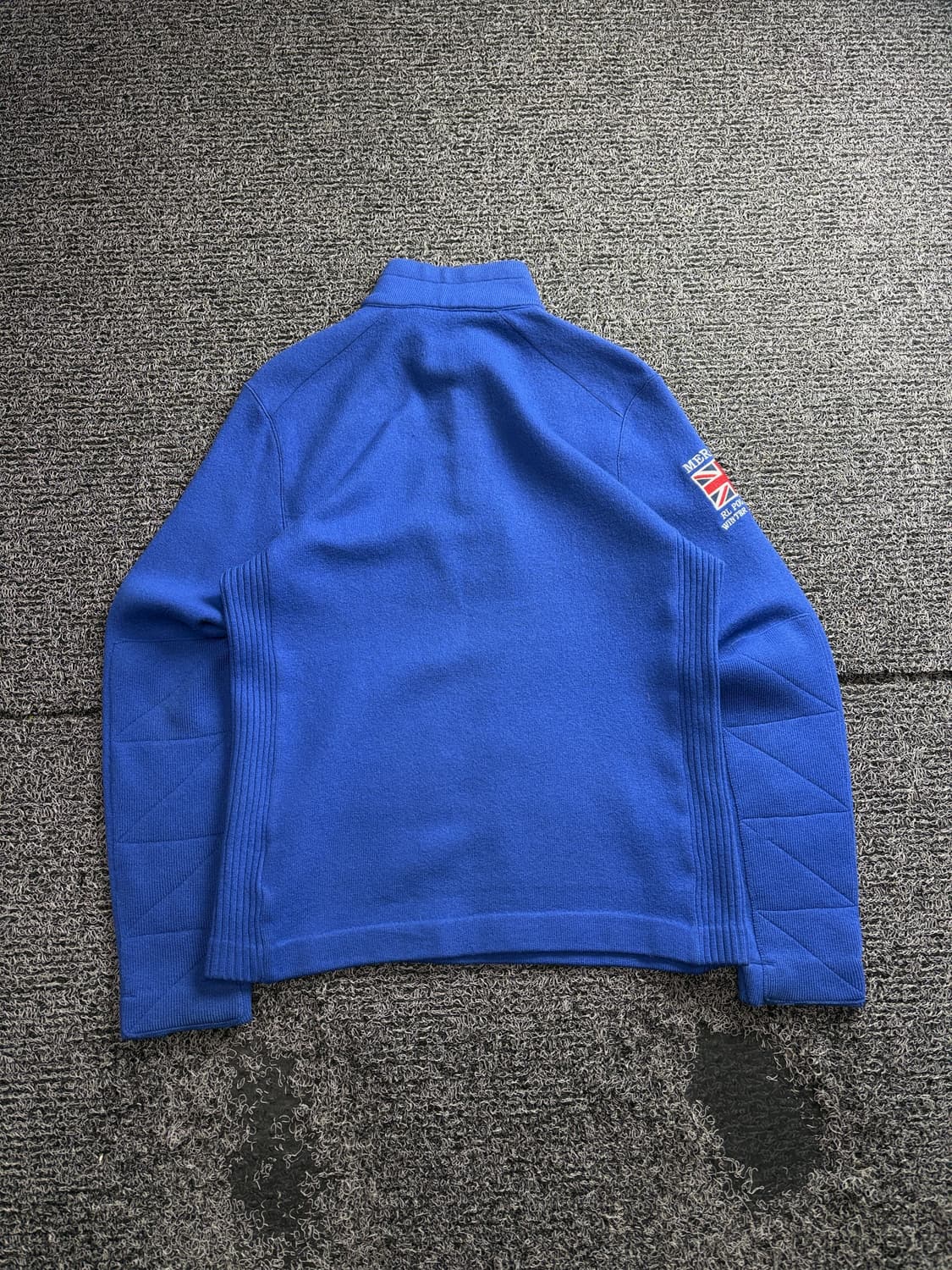 폴로 랄프로렌 아카이브 빅로고 메리노 울 반집업 스웨터 3355 상품이미지5