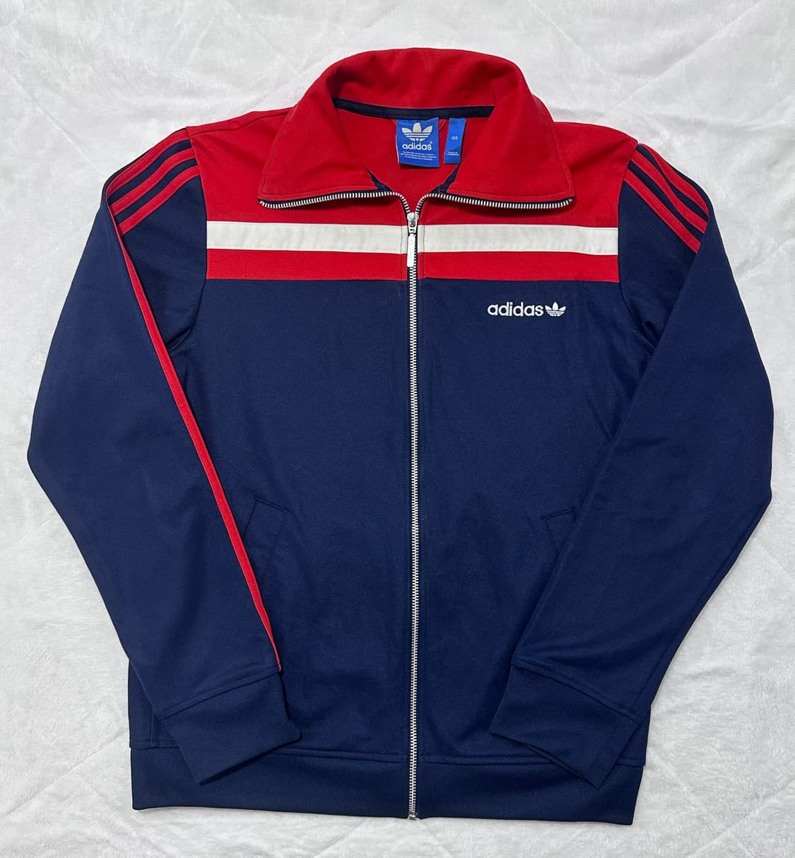 아디다스 오리지널스 올드스쿨 삼색 배색 트랙탑 상품이미지1