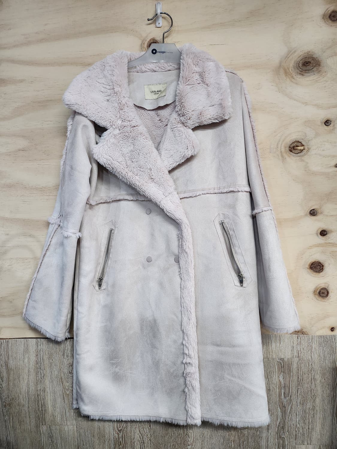 34) VAN AKE 퍼 무스탕 코트 상품이미지1