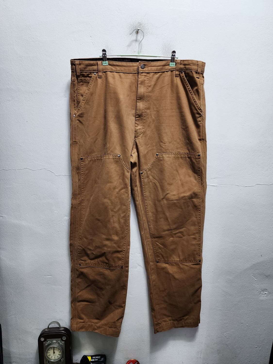 (빅사이즈) 디키즈 브라운 코듀로이 안감 워크팬츠 상품이미지2