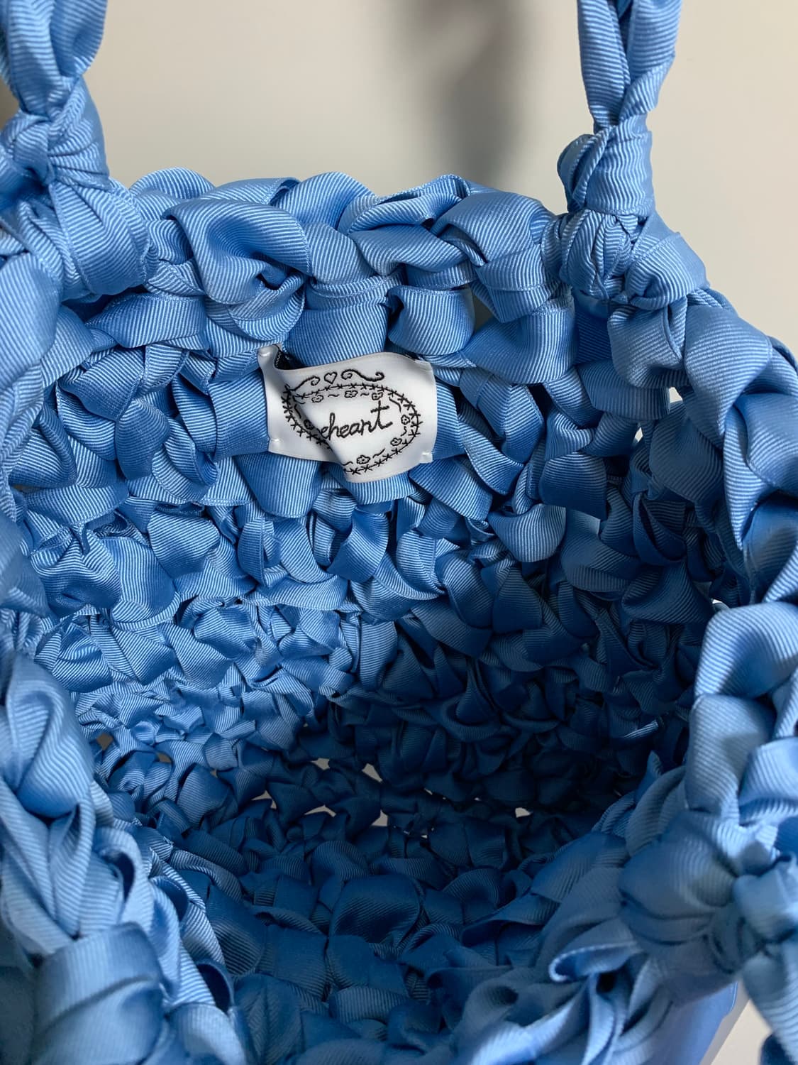 새상품) 크로쉐안트 매트삭 마린 (정가 98,000원) 상품이미지5