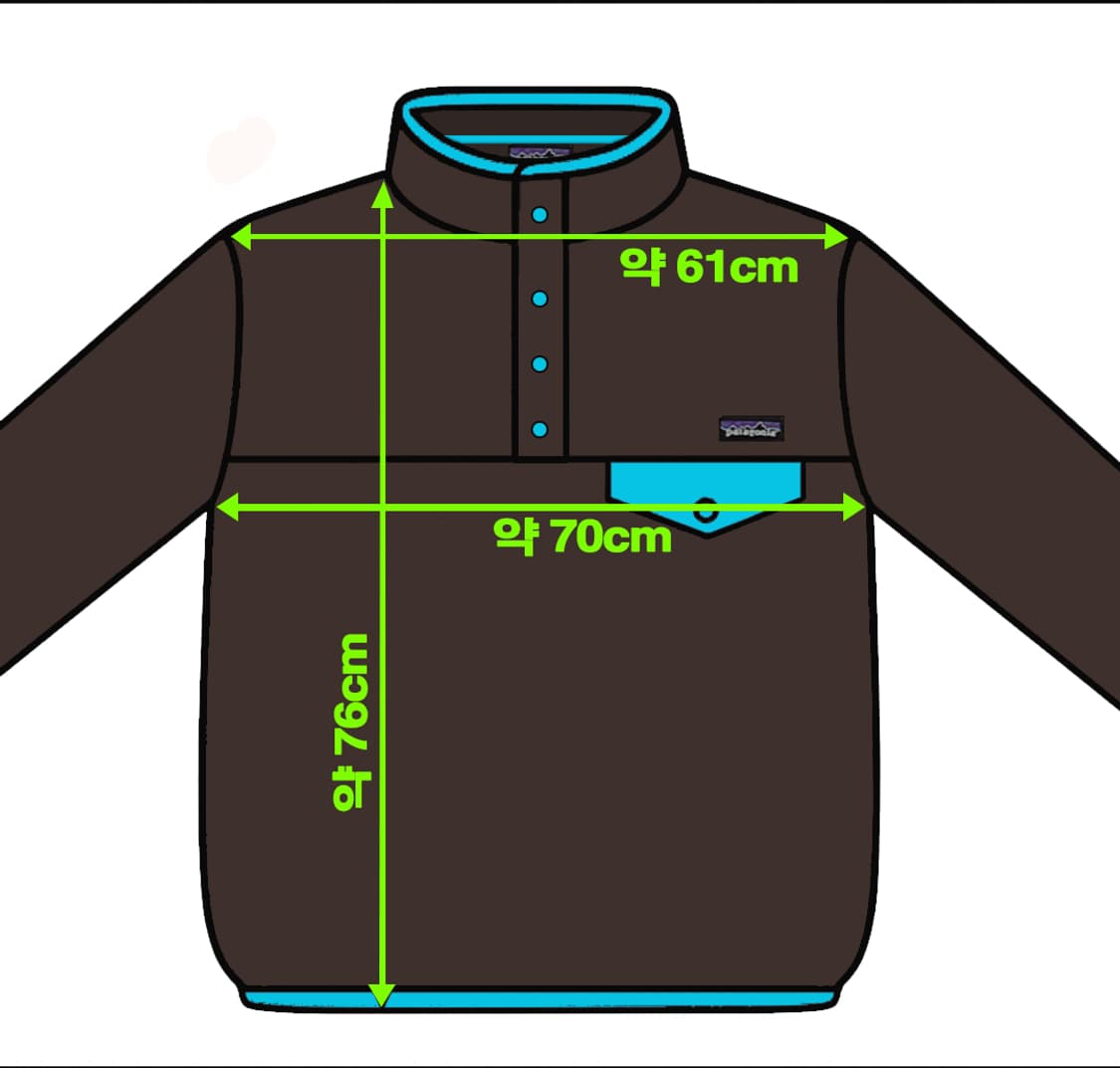 파타고니아 헤비웨이트 신칠라 플리스 풀오버 브라운 XL 상품이미지8