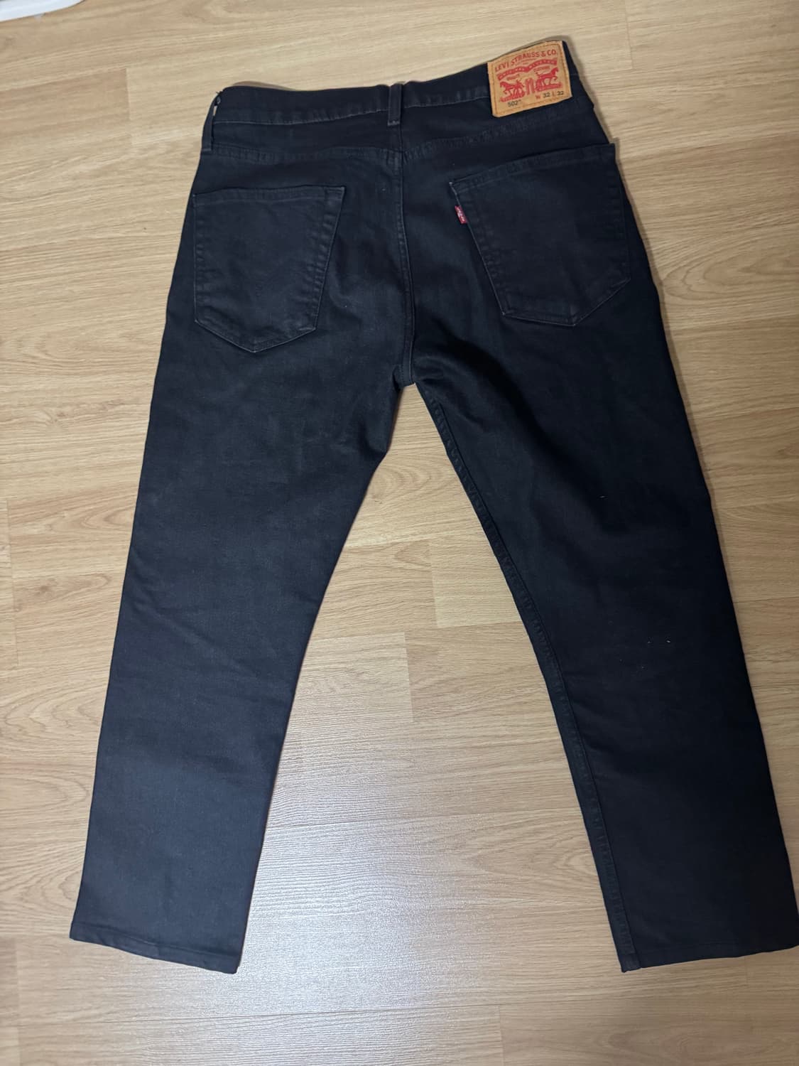 리바이스502 블랙진 32W 상품이미지2