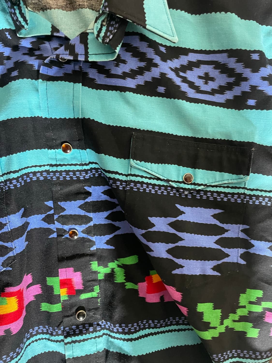 Wrangler 랭글러 카우보이 컷 아즈텍 패턴 셔츠 상품이미지4