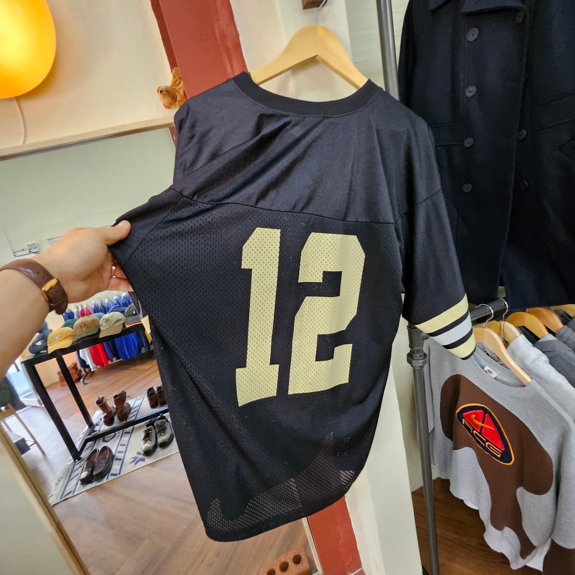 90s 나이키 팀 풋볼(럭비) 메쉬 저지 상품이미지6