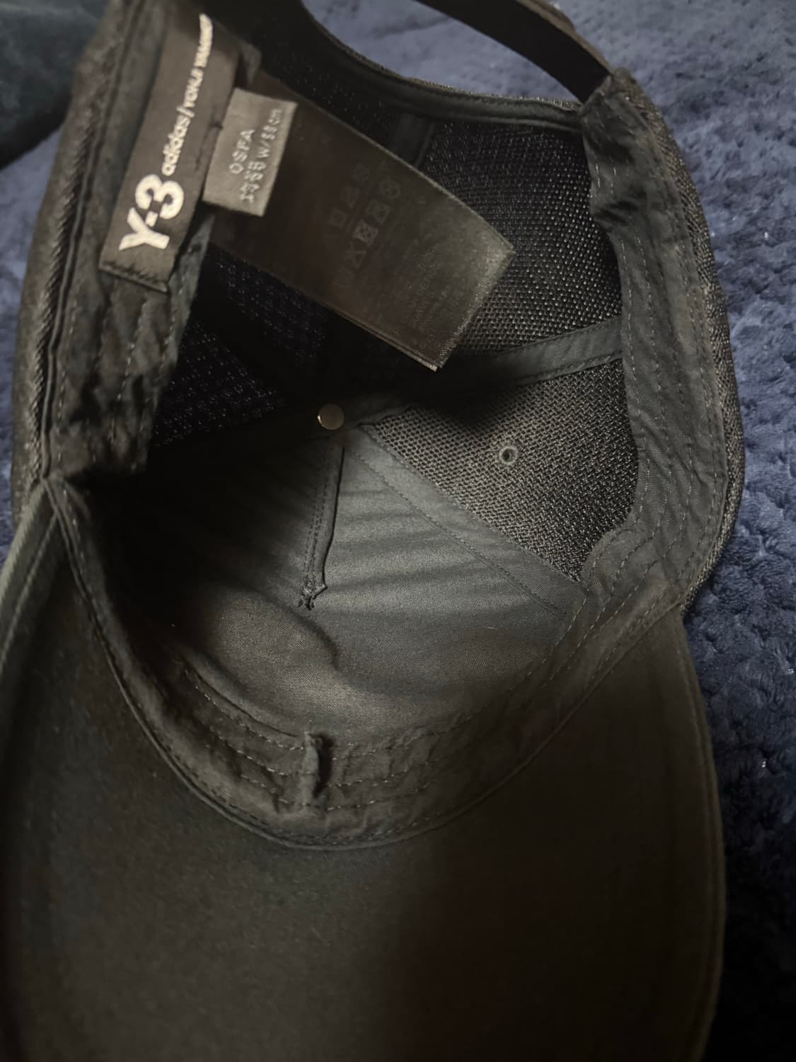 요지 야마모토 Y3 15주년 볼캡 상품이미지6