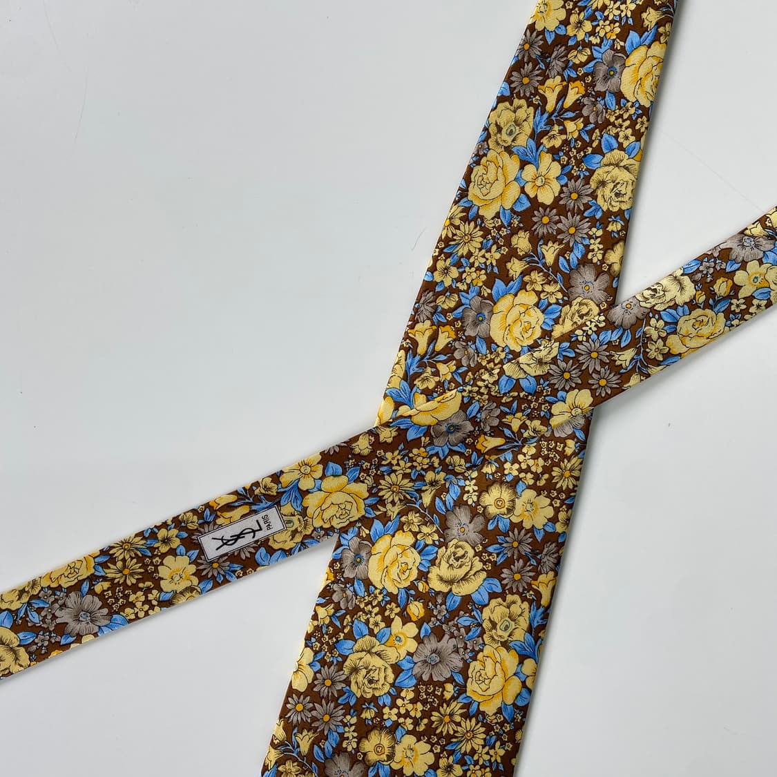 입생로랑(YSL) 명품 정품 심플로고 넥타이 상품이미지4