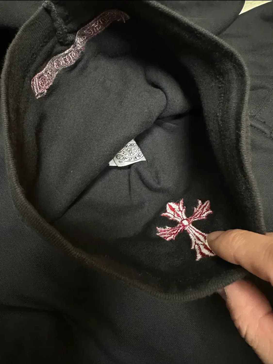 크롬하츠 90s 검빨 비니 ch택  상품이미지3