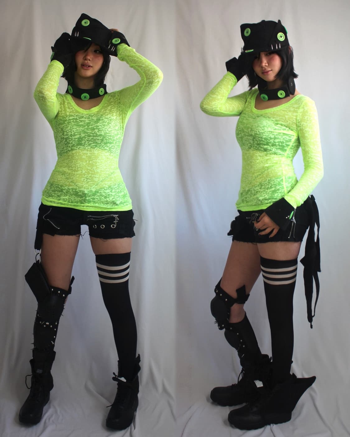 Tech B-Ear utility pocket black shorts 상품이미지3