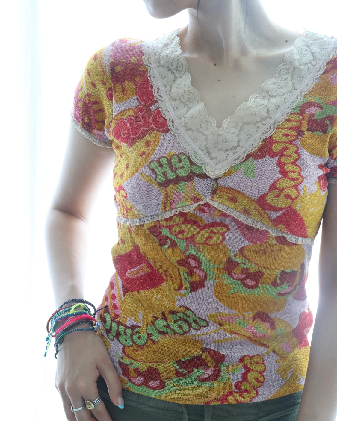 [Hysteric Glamour] Archive Lace Top 상품이미지1