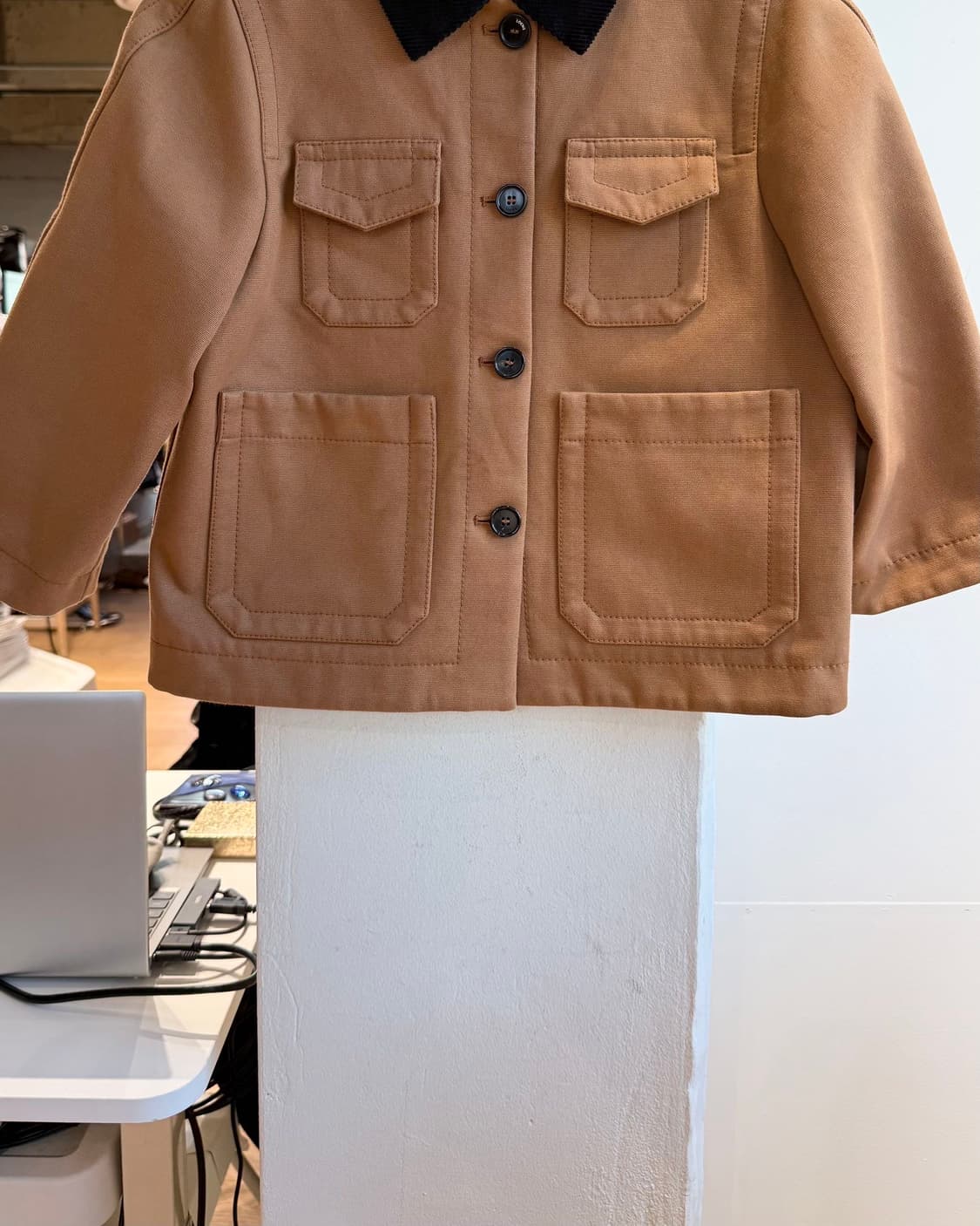 로에베 브라운 워크웨어 자켓  상품이미지6