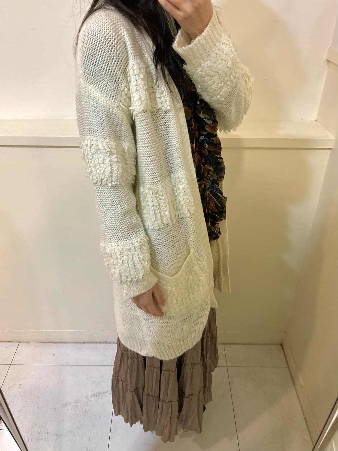 에스닉 니트 롱 가디건 상품이미지10