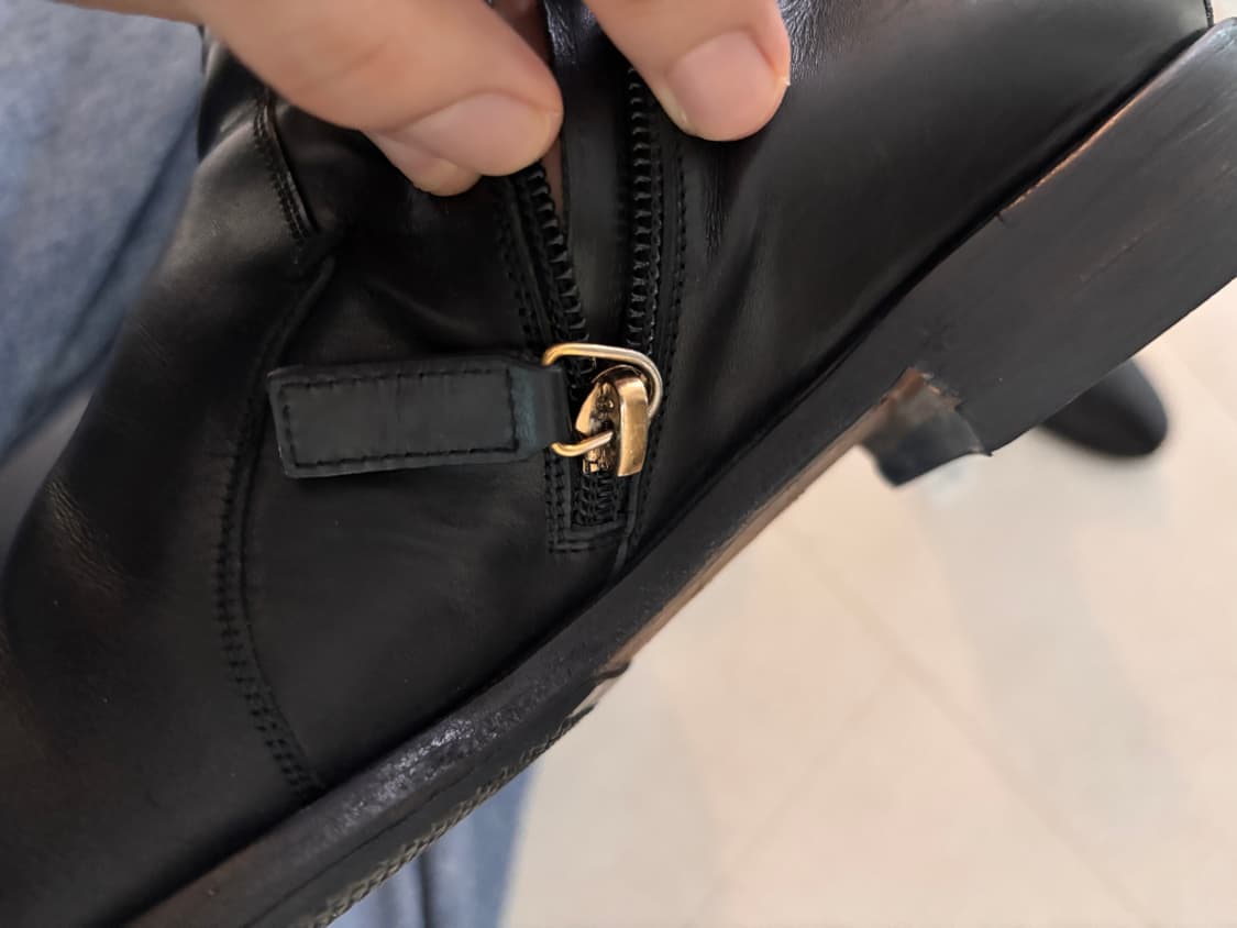 빈티지 럭셔리 │ GUCCI 웨스턴 집업 첼시부츠 UK9 (단종) 상품이미지9
