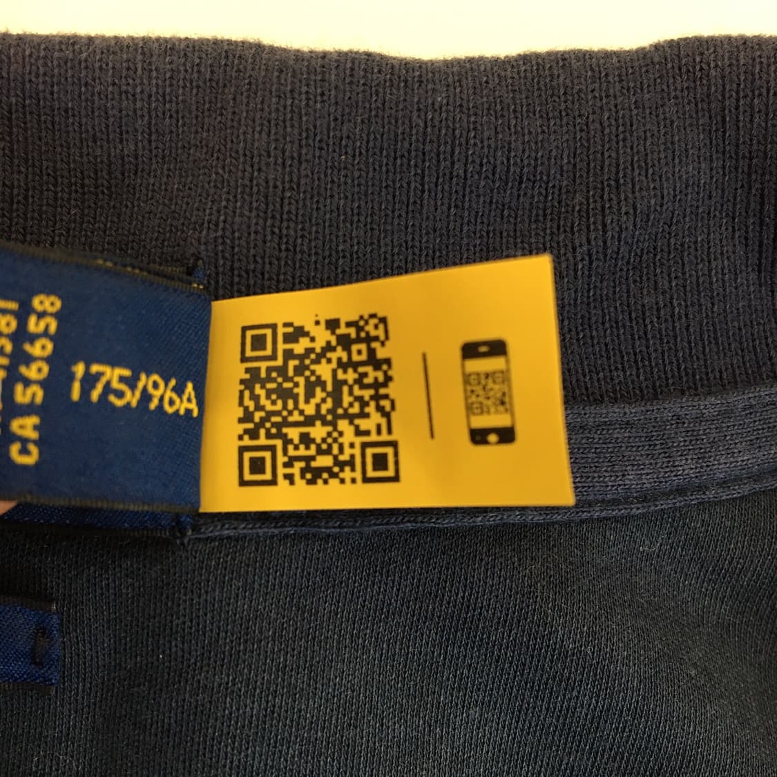 폴로 랄프로렌 QR 백화점판 피케카라티 M 클래식핏  상품이미지6