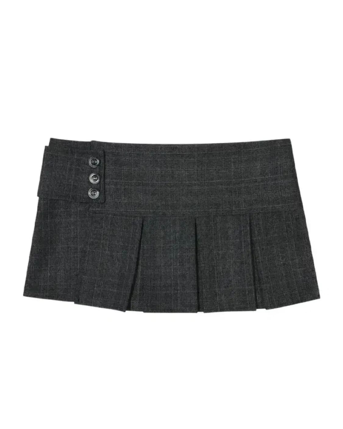 보헴서 랩 스커트 딥그레이 L(3) 상품이미지2