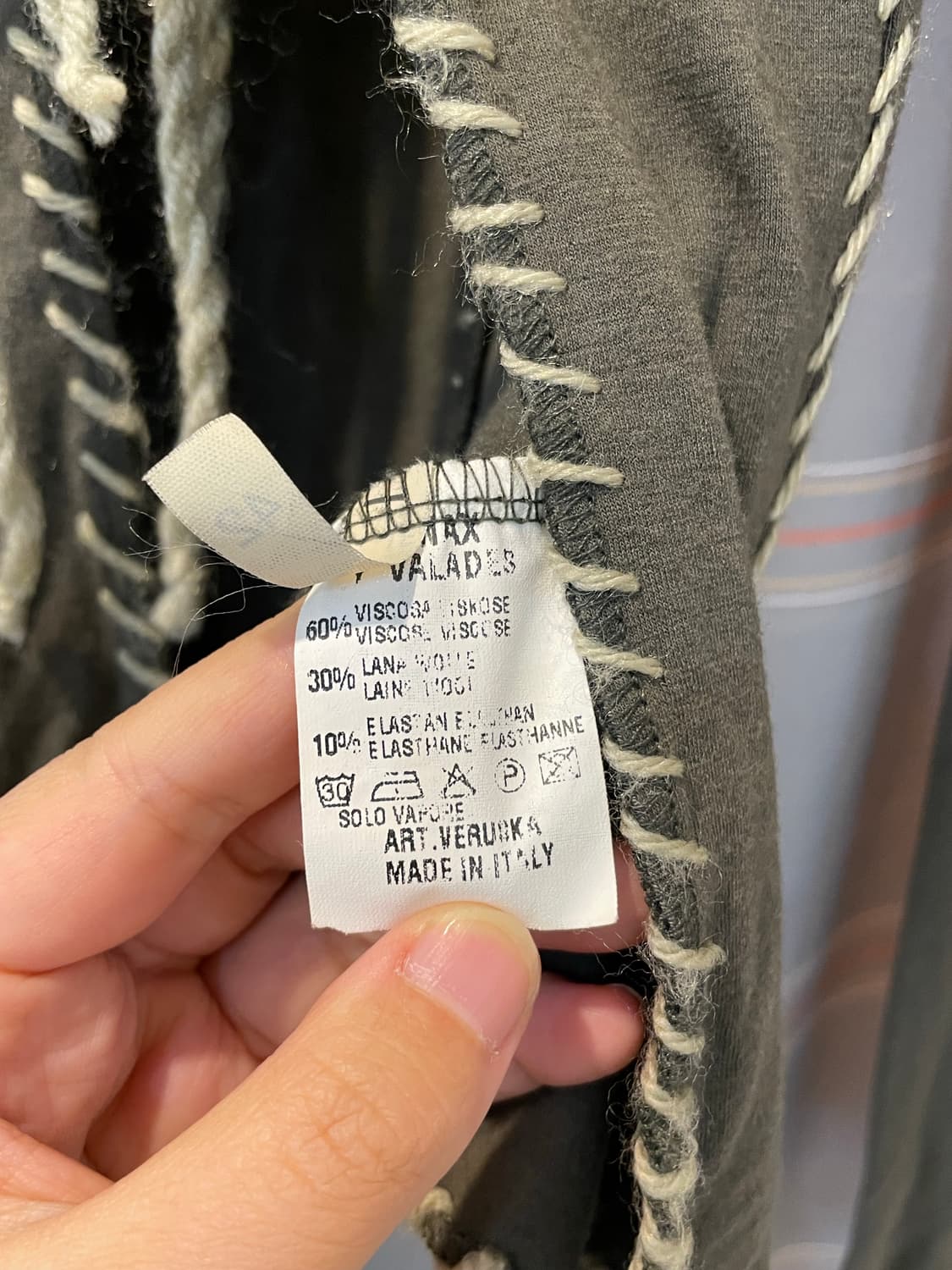 일본빈티지 그런지 웨스턴 가디건티 상품이미지5