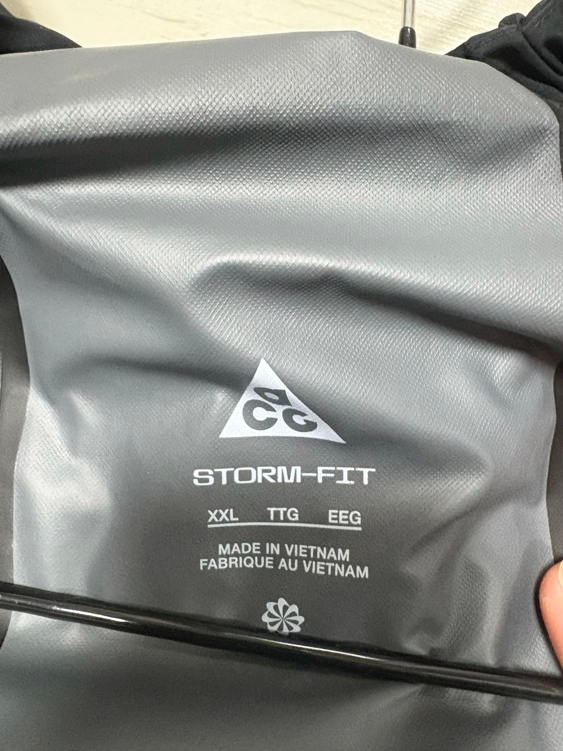 나이키 acg 스톰핏 바람막이 블랙 2xl 상품이미지3