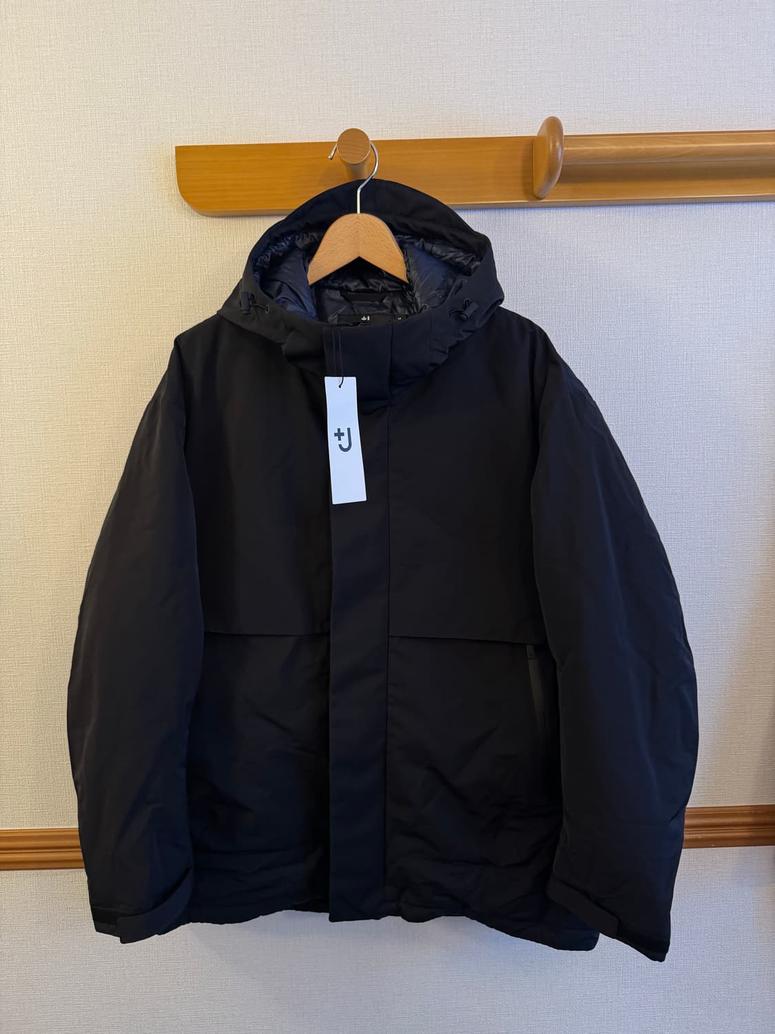 유니클로 +J 질샌더 하이브리드 다운 자켓 XL 블랙 상품이미지1