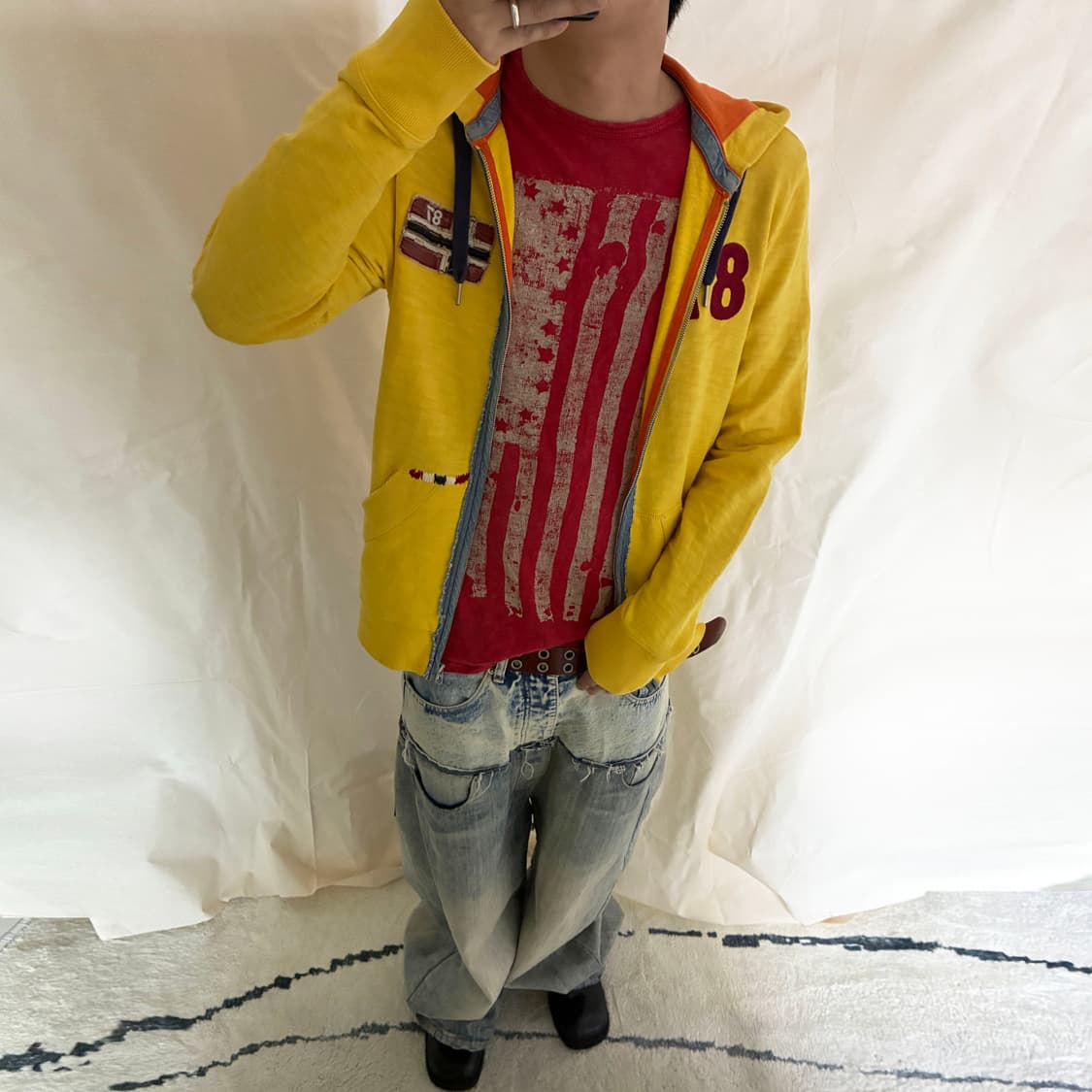 Napapijri Graphic Zip-Up Hoodie 상품이미지2