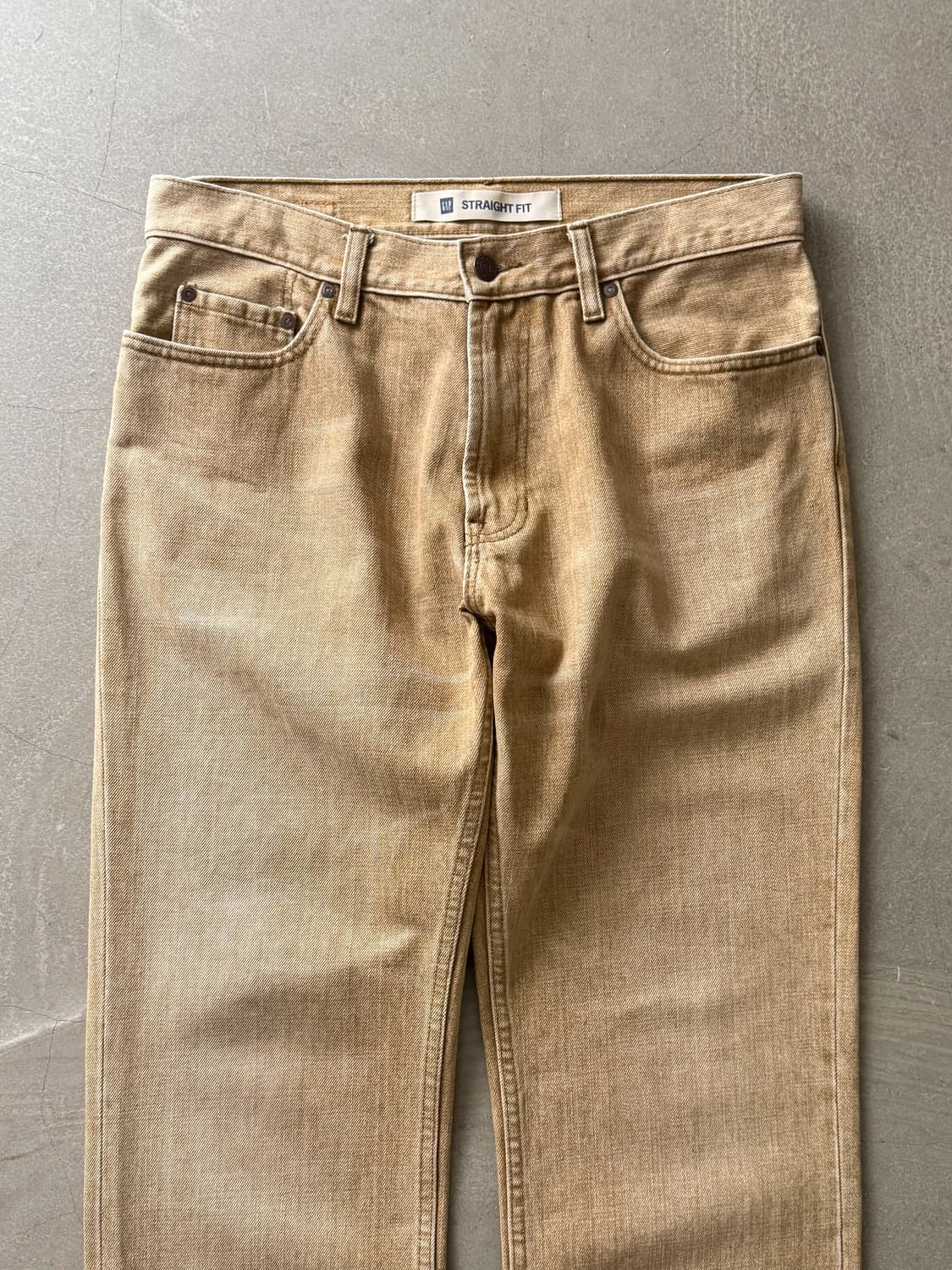 Gap Washing Denim Pants Straight Fit 상품이미지3