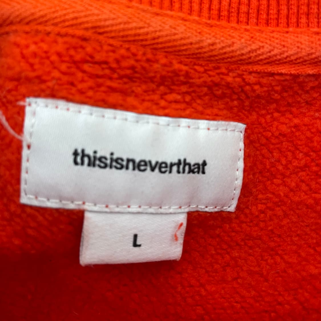 디스이즈네버댓 빅로고 맨투맨 상품이미지2